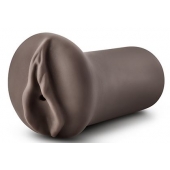 Коричневый мастубратор-вагина Nicole s Kitty - Blush Novelties - в Казани купить с доставкой