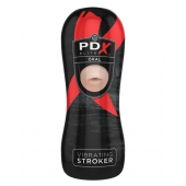 Мастурбатор-ротик Vibrating Oral Stroker - Pipedream - в Казани купить с доставкой