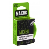 Презервативы в железном кейсе MAXUS Mixed - 3 шт. - Maxus - купить с доставкой в Казани