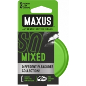 Презервативы в железном кейсе MAXUS Mixed - 3 шт. - Maxus - купить с доставкой в Казани