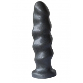Черная насадка на трусики харнесс Platinum - 16 см. - LOVETOY (А-Полимер) - купить с доставкой в Казани