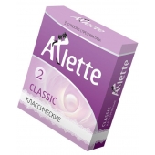 Классические презервативы Arlette Classic - 3 шт. - Arlette - купить с доставкой в Казани