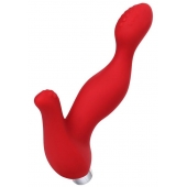 Красный силиконовый вибростимулятор простаты Proman - 12,5 см. - ToyFa - в Казани купить с доставкой