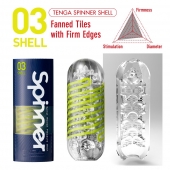 Мастурбатор SPINNER Shell - Tenga - в Казани купить с доставкой