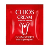 Пробник возбуждающего крема для женщин Clitos Cream - 1,5 гр. - Биоритм - купить с доставкой в Казани