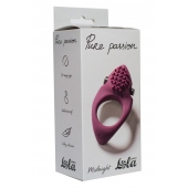 Бордовое эрекционное виброкольцо Pure Passion Midnight - Lola Games - в Казани купить с доставкой