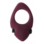 Бордовое эрекционное виброкольцо Pure Passion Sunset - Lola Games - в Казани купить с доставкой