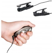 Черные электрические зажимы для сосков Shock Therapy Nipple Clamps - Pipedream - купить с доставкой в Казани