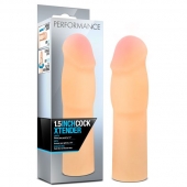 Телесная насадка-удлинитель на пенис PERFORMANCE 1.5INCH COCK XTENDER - 16 см. - Blush Novelties - в Казани купить с доставкой