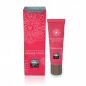 Возбуждающий интимный гель для двоих STIMULATION GEL Pomegranate   Nutmeg - 30 мл. - Shiatsu - купить с доставкой в Казани