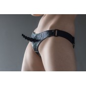 Черные трусики Better с анальной насадкой - 8 см. - Lola Games - купить с доставкой в Казани