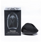 Черный инновационный мужской вибратор PULSE SOLO ESSENTIAL - Hot Octopuss - в Казани купить с доставкой