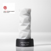 Белый 3D мастурбатор POLYGON - Tenga - в Казани купить с доставкой