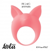 Оранжевое эрекционное кольцо Kitten Kyle - Lola Games - в Казани купить с доставкой