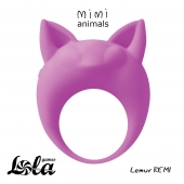 Фиолетовое эрекционное кольцо Lemur Remi - Lola Games - в Казани купить с доставкой