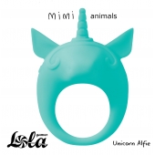 Зеленое эрекционное кольцо Unicorn Alfie - Lola Games - в Казани купить с доставкой
