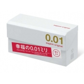 Супер тонкие презервативы Sagami Original 0.01 - 10 шт. - Sagami - купить с доставкой в Казани