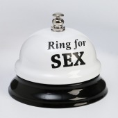 Настольный звонок RING FOR SEX - Сима-Ленд - купить с доставкой в Казани