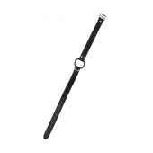 Черный кляп-кольцо Modesty - Lola Games - купить с доставкой в Казани