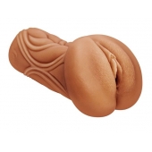 Кофейный мастурбатор-вагина Dumpling - Lola Games - в Казани купить с доставкой
