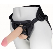 Пояс харнесс BEST UNI strap с 2 насадками - 18 и 22 см. - LOVETOY (А-Полимер) - купить с доставкой в Казани
