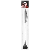 Черный стек с наконечником-сердечком - 54 см. - Notabu - купить с доставкой в Казани