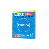 Текстурированные презервативы LUXE Royal Exotica - 3 шт. - Luxe - купить с доставкой в Казани