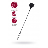 Черный гладкий стек с тонкой ручкой - 48 см. - ToyFa - купить с доставкой в Казани