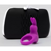 Фиолетовое эрекционное виброкольцо Happy Rabbit Cock Ring Kit - Happy Rabbit - в Казани купить с доставкой