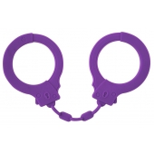 Фиолетовые силиконовые поножи Limitation - Lola Games - купить с доставкой в Казани