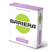 Классические презервативы Bariera Classic - 3 шт. - Bariera - купить с доставкой в Казани