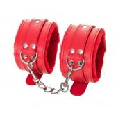 Красные оковы Anonymo из искусственной кожи - ToyFa - купить с доставкой в Казани
