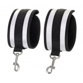 Серебристо-черные оковы Anonymo - ToyFa - купить с доставкой в Казани