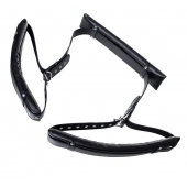 Черные кожаные стропы для фиксации Anonymo - ToyFa - купить с доставкой в Казани