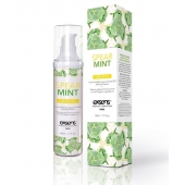 Разогревающее массажное масло Gourmet Spearmint Organic с органическими ингредиентами - 50 мл. - Exsens - купить с доставкой в Казани