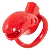 Красный мужской пояс верности из пластика - ToyFa - купить с доставкой в Казани