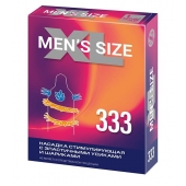 Стимулирующая насадка на пенис MEN SIZE 333 - Sitabella - в Казани купить с доставкой