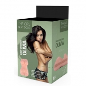 Телесный мастурбатор-вагина Olivia - Dream Toys - в Казани купить с доставкой