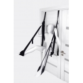 Черные секс-качели на дверь Anonymo №0505 - ToyFa - купить с доставкой в Казани