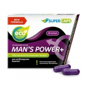 Возбуждающее средство для мужчин Mans Power plus - 10 капсул (0,35 гр.) +1 в подарок - SuperCaps - купить с доставкой в Казани