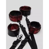 Изысканный набор фиксаций на кровати Reversible Under Mattress Restraint Set - Fifty Shades of Grey - купить с доставкой в Казани