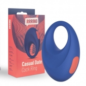 Синее эрекционное кольцо RRRING Casual Date Cock Ring - FeelzToys - в Казани купить с доставкой