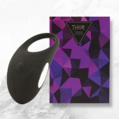 Черное эрекционное виброкольцо Thor Cockring - FeelzToys - в Казани купить с доставкой