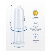 Презервативы MY.SIZE размер 53 - 10 шт. - My.Size - купить с доставкой в Казани