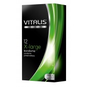 Презервативы увеличенного размера VITALIS PREMIUM x-large - 12 шт. - Vitalis - купить с доставкой в Казани