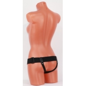 Универсальные черные трусики для страпона - БДСМ Арсенал - купить с доставкой в Казани