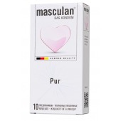 Супертонкие презервативы Masculan Pur - 10 шт. - Masculan - купить с доставкой в Казани