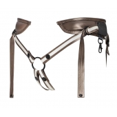 Бронзовый пояс для насадок Desirous Harness - Strap-on-me - купить с доставкой в Казани