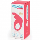Розовое эрекционное виброкольцо Happy Rabbit Rechargeable Rabbit Cock Ring - Happy Rabbit - в Казани купить с доставкой