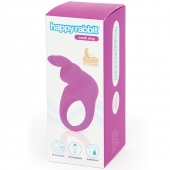 Фиолетовое эрекционное виброкольцо Happy Rabbit Rechargeable Rabbit Cock Ring - Happy Rabbit - в Казани купить с доставкой